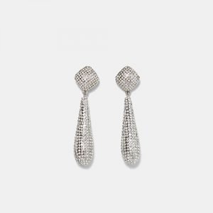 Gold Metal Earrings